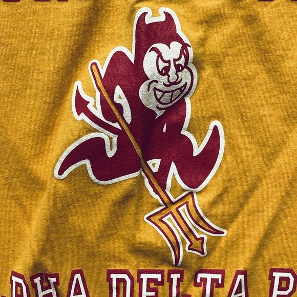 VTG Arizona State Sun Devils Shirt Small Alpha Delta Pi NCAA College Greek - Picture 3 of 5